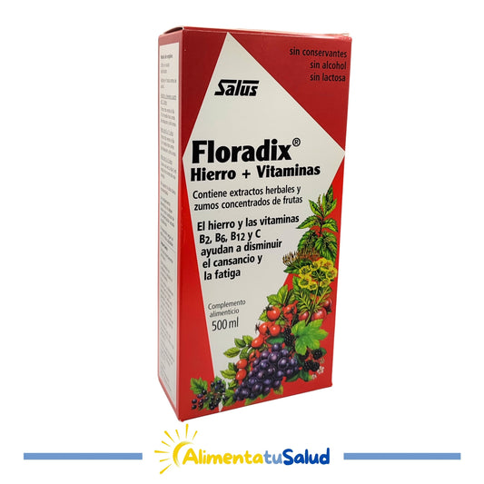 Floradix Hierro y vitaminas - 500 ml - Salús