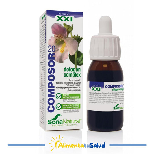 Composor 20 (Dologen Complex) - Soria natural -50 ml - Gotas