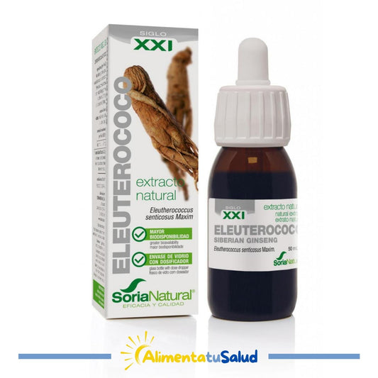 Extracto fluido de Eleuterococo - Soria Natural - 50 ml