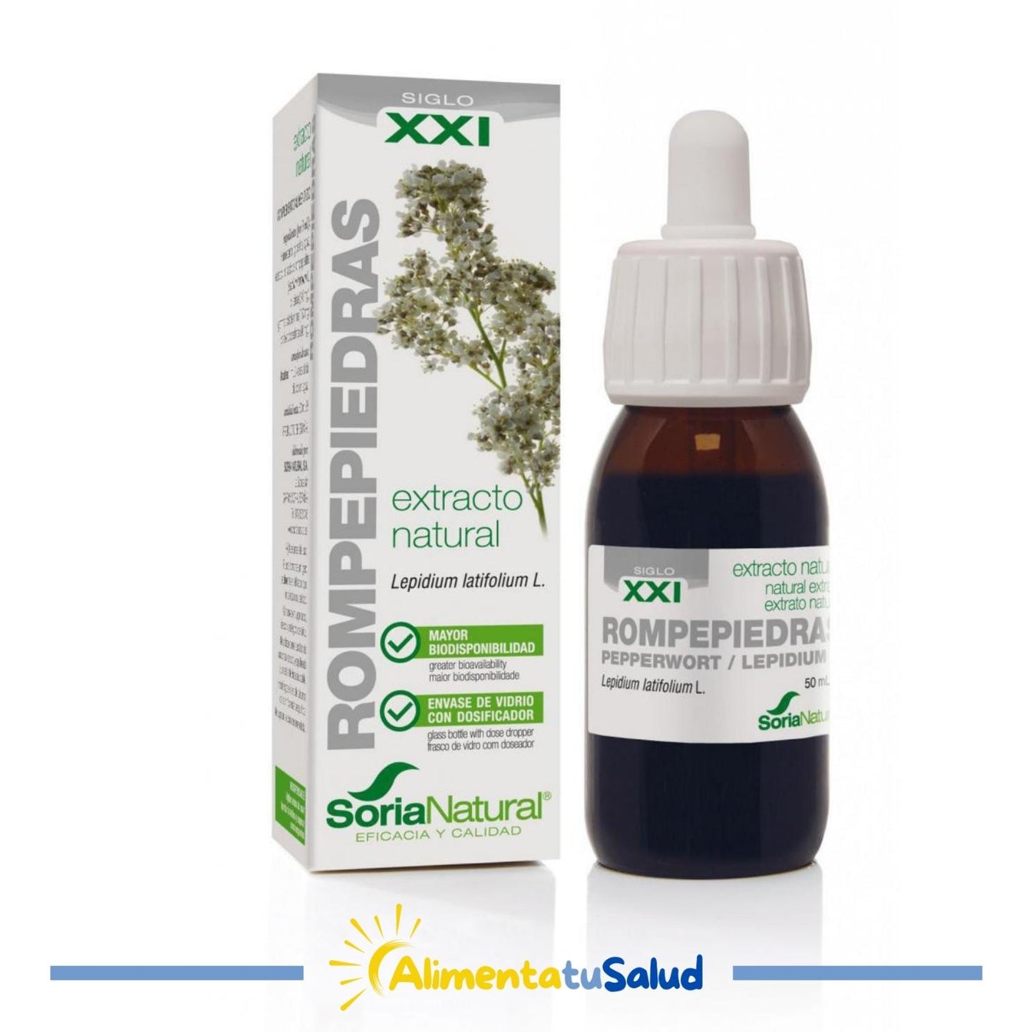 Extracto fluido de Rompepiedras - Soria Natural - 50 ml