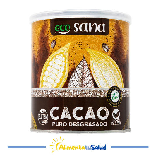 Cacao Puro Desgrasado Bio - 275 g - Ecosana