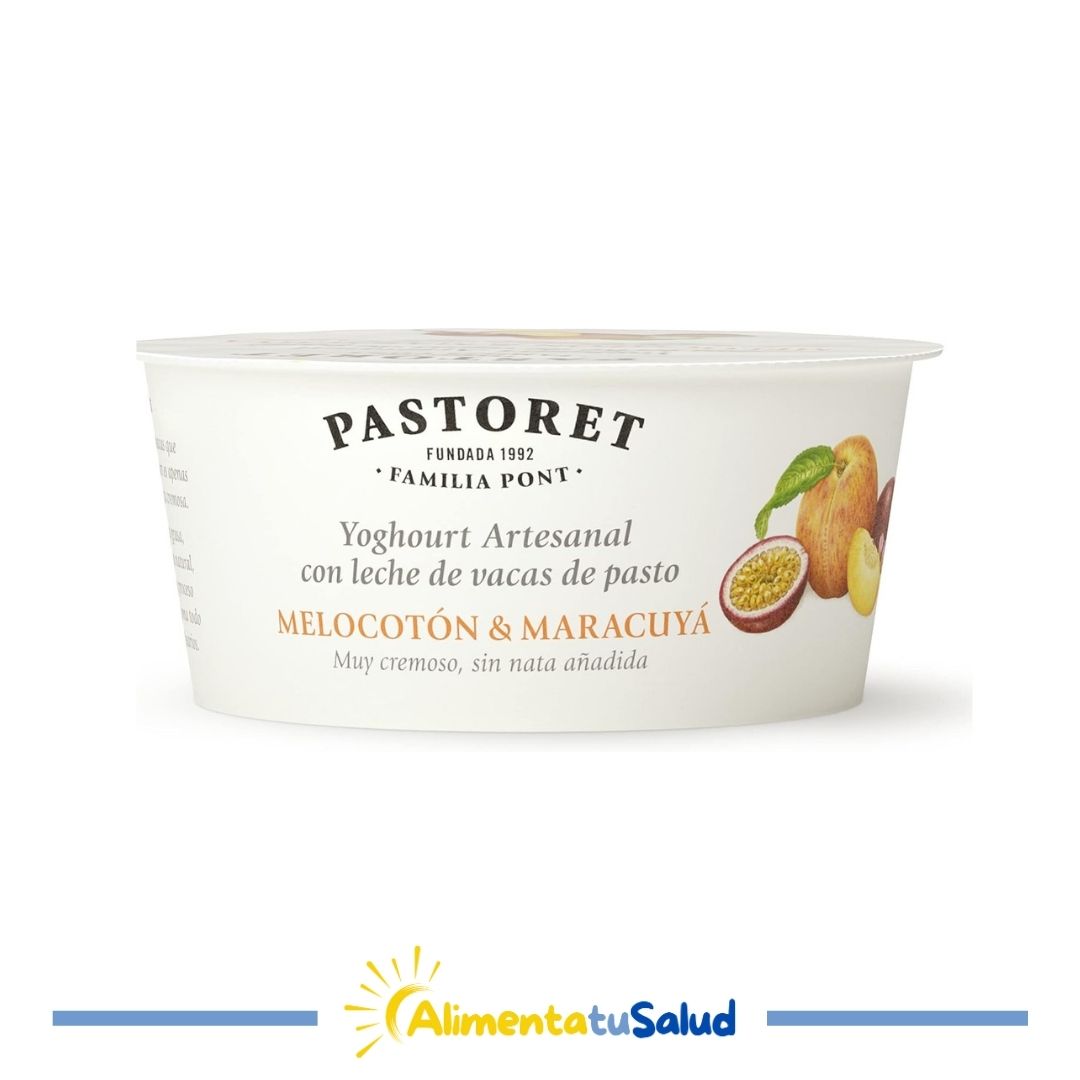 Iogurt amb préssec i maracuià - 125g - Pastoret