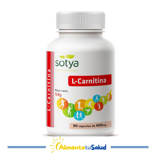 L-Carnitina- 90 cápsulas -Sotya