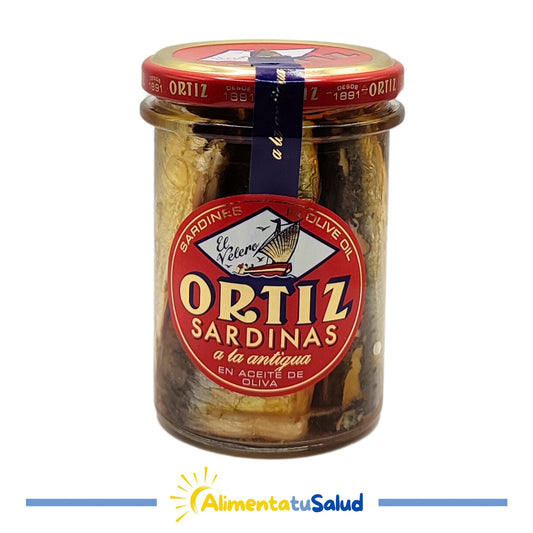 Sardines en oli d'oliva - 190 g - Ortiz