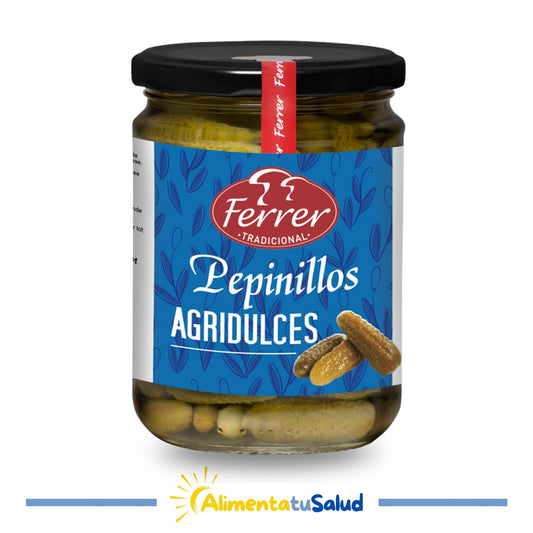 Pepinillos agridulces - 425 g - Ferrer