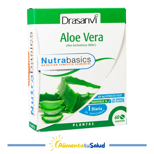 Aloe Vera Nutrabasics- Drasanvi-  60 Comprimidos