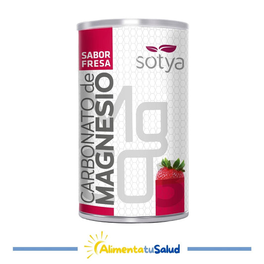 Carbonat de Magnesi en pols sabor maduixa - 180 g - Sotya