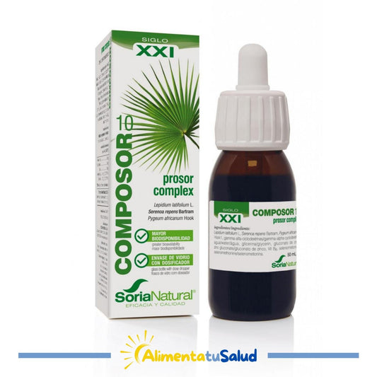 Composor 10 (Prosor Complex) - Soria natural -50 ml - Gotas