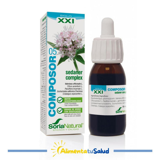 Composor 5 (Sedaner Complex) - Soria natural -50 ml - Gotas
