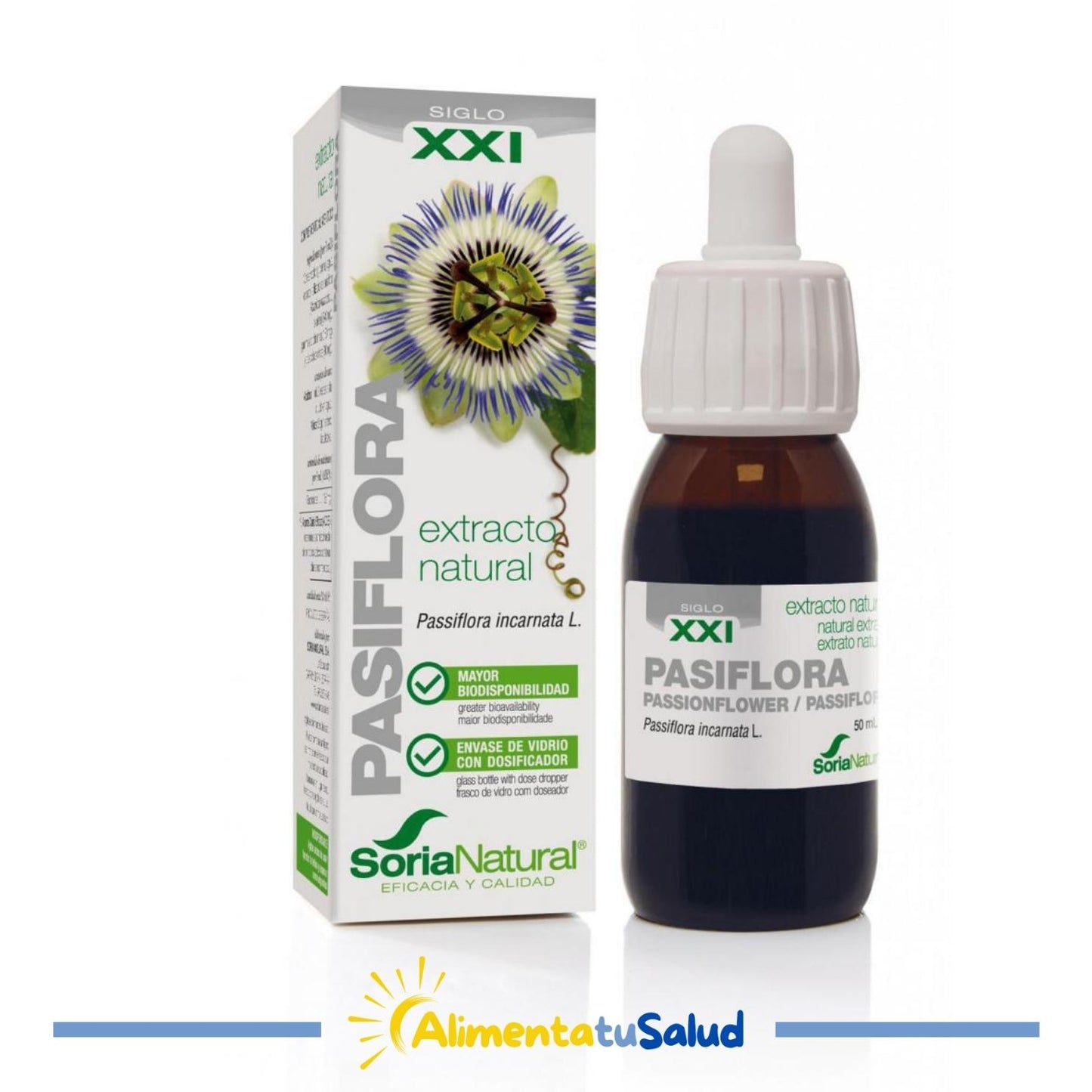 Extracte fluid de Pasiflora - Sòria Natural - 50 ml