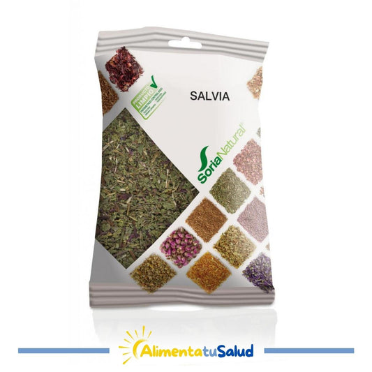Salvia - hojas - 40 g - Soria Natural