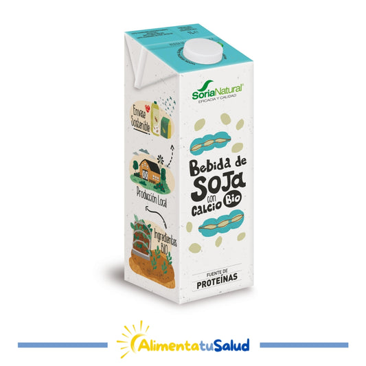 Bebida de Soja con Calcio - Soria Natural - 1 litro