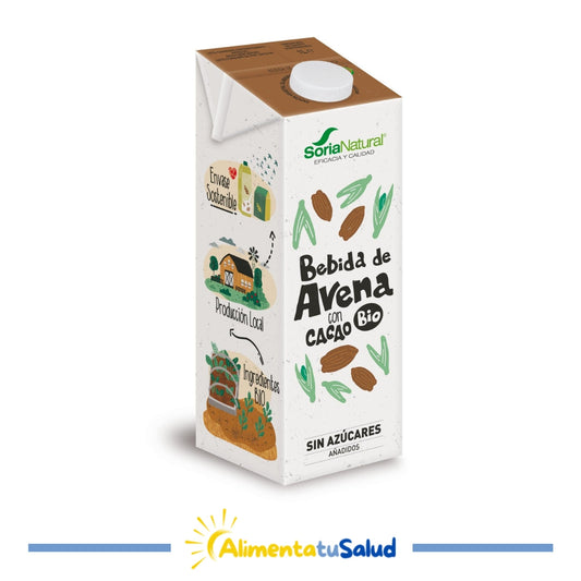 Bebida de Avena con Cacao - 1 litro - Soria Natural