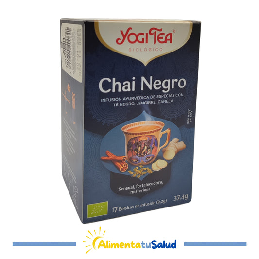 Chai Negro infusión - Yogi Tea - 17 bolsitas